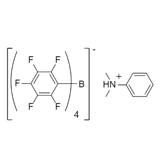 118612-00-3 H72692 Dimethylanilinium tetrakis(pentafluorophenyl)borate
N,N-二甲基苯胺四(五氟苯)硼酸盐