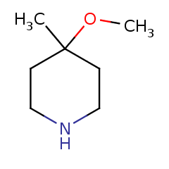 3970-72-7 H64659 4-Methoxy-4-methylpiperidine
4-甲氧基-4-甲基激萌入口导航